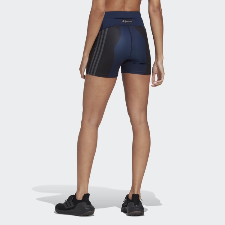 Bermuda De Ciclismo Adidas Marimekko Run Icons Azul Marinho