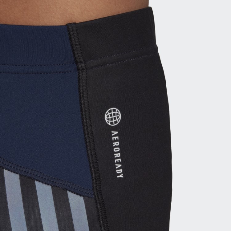 Bermuda De Ciclismo Adidas Marimekko Run Icons Azul Marinho