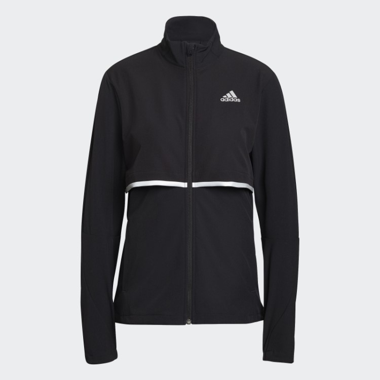 Adidas Possui A Jaqueta Soft Shell Run Preta