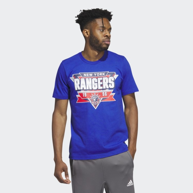 Camiseta Azul Royal Rangers Playmaker Adidas