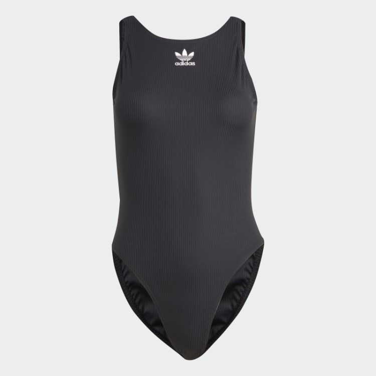Maiô Preto Adicolor Canelado Adidas