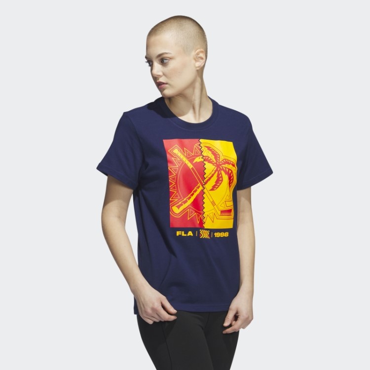 Camiseta Adidas Panthers Playmaker Azul Marinho