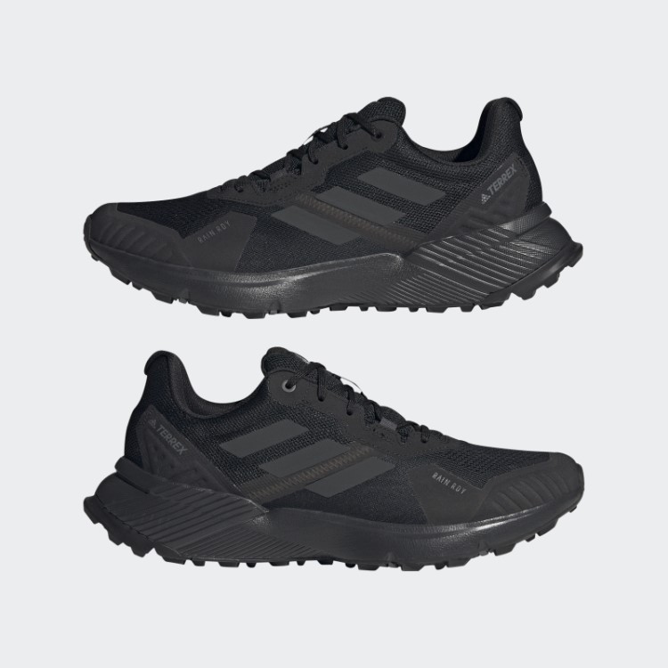 Tênis De Corrida Adidas Black Terrex Soulstride Rain.rdy Trail