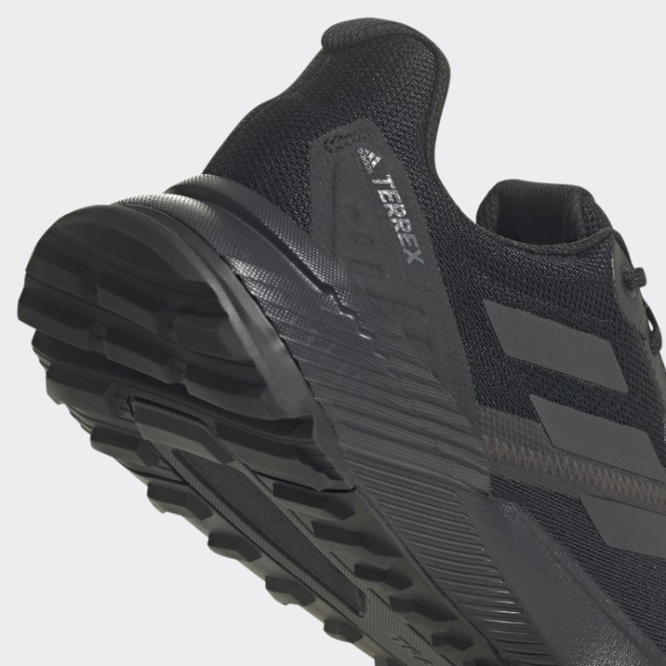 Tênis De Corrida Adidas Black Terrex Soulstride Rain.rdy Trail