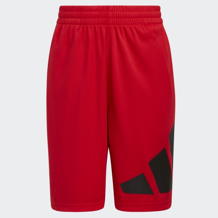 Shorts Essentials Com Logo Lateral Escarlate Adidas