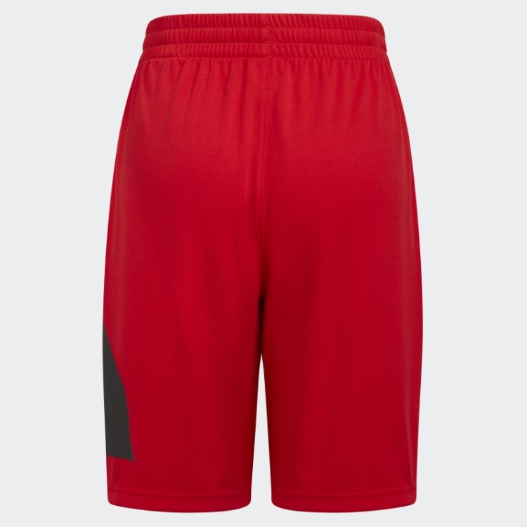 Shorts Essentials Com Logo Lateral Escarlate Adidas