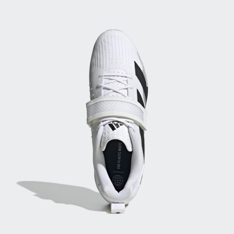 Adipower Levantamento De Peso 3 Sapatos Adidas Branco