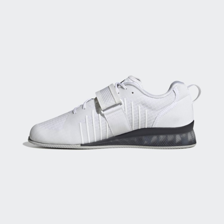 Adipower Levantamento De Peso 3 Sapatos Adidas Branco