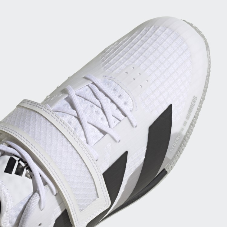 Adipower Levantamento De Peso 3 Sapatos Adidas Branco