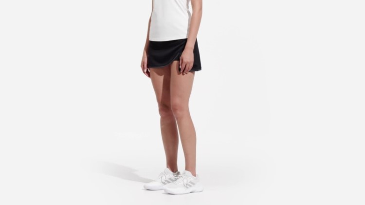 Saia De Tênis Club Preta Adidas