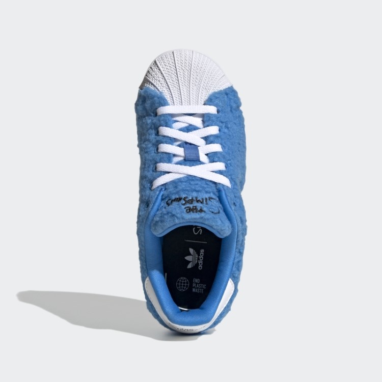 Tênis Adidas White The Simpsons Marge Superstar