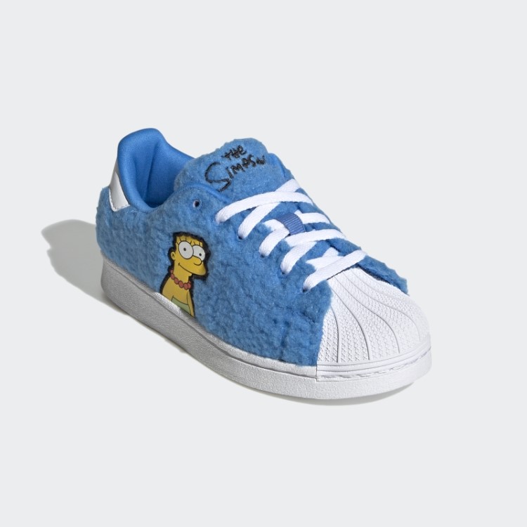 Tênis Adidas White The Simpsons Marge Superstar