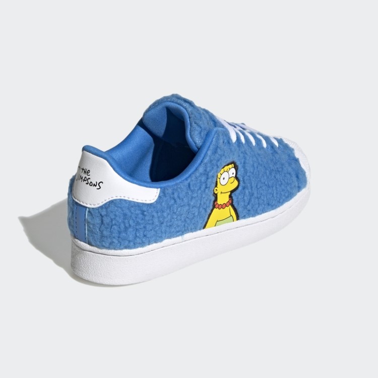 Tênis Adidas White The Simpsons Marge Superstar
