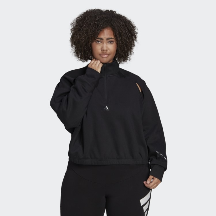 Suéter De Lã Hyperglam (tamanho Grande) Preto Adidas