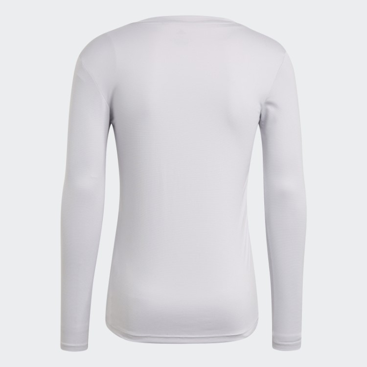 Camiseta Team Base Cinza Claro Adidas