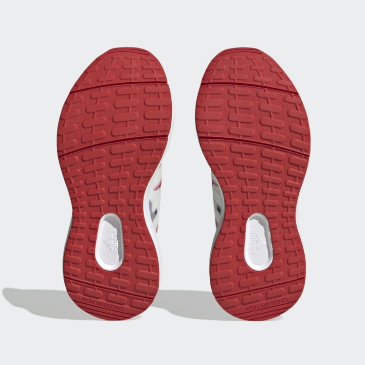 Adidas Fortarun 2.0 Cloudfoam Sapato De Renda Elástico Com Tira Superior Zero Metálico