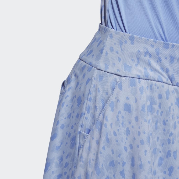 Short De Golfe Azul Adidas Estampado De 16 Polegadas