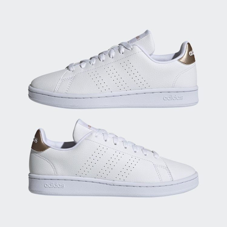 Tênis Adidas Advantage Cobre Metálico
