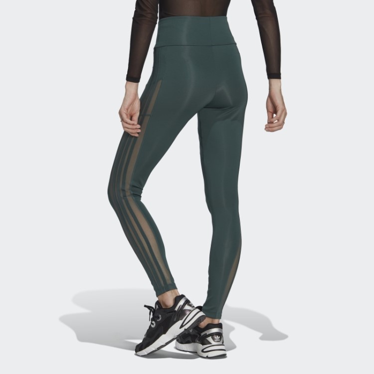 Legging Verde Mineral Adidas Adicolor Trefoil