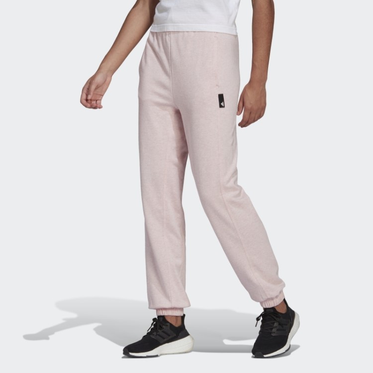 Rosa Botânico Mel Quente Adidas Sportswear Studio Lounge Calças De Verão