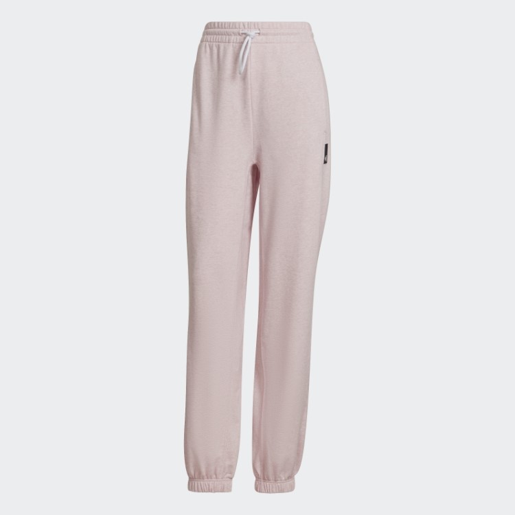 Rosa Botânico Mel Quente Adidas Sportswear Studio Lounge Calças De Verão