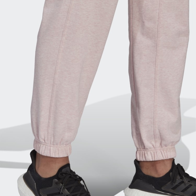 Rosa Botânico Mel Quente Adidas Sportswear Studio Lounge Calças De Verão