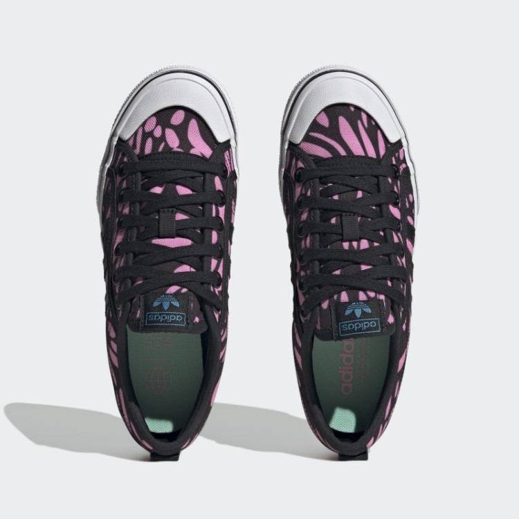 Sapato Plataforma Adidas Nizza Preto