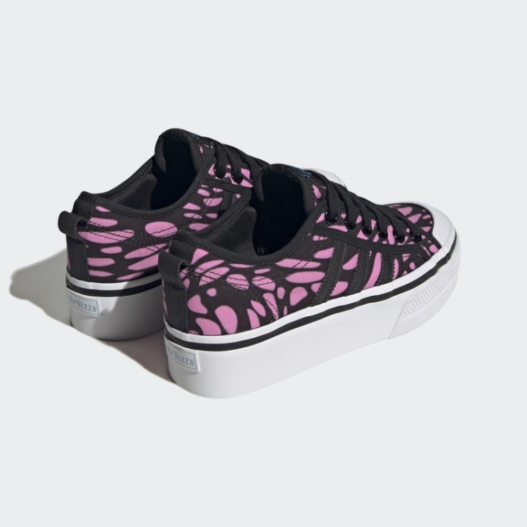 Sapato Plataforma Adidas Nizza Preto