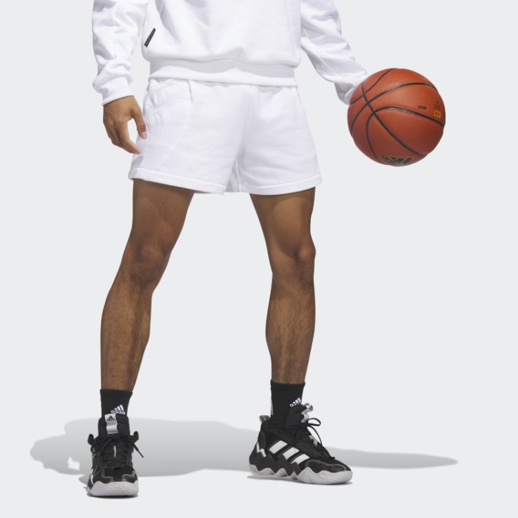 Endurecer Shorts De Viagem Adidas Branco