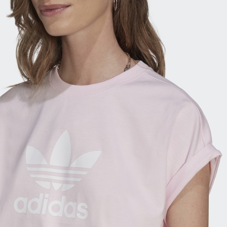 Camiseta Adidas Adicolor Classics Short Trefoil Rosa