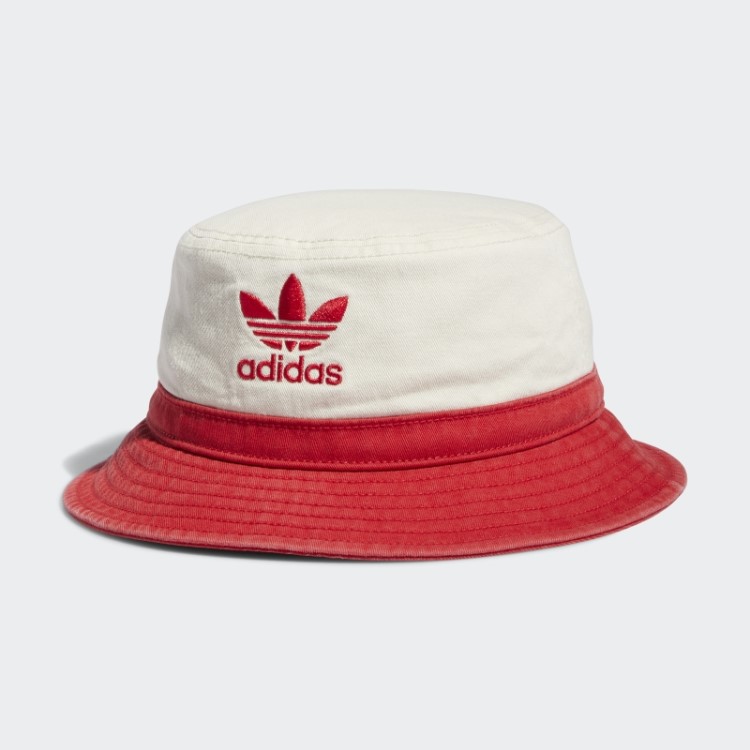Chapéu De Balde Lavado Adidas Branco