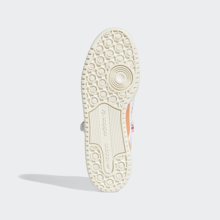 Tênis De Baixo Orgulho Fórum Branco Adidas