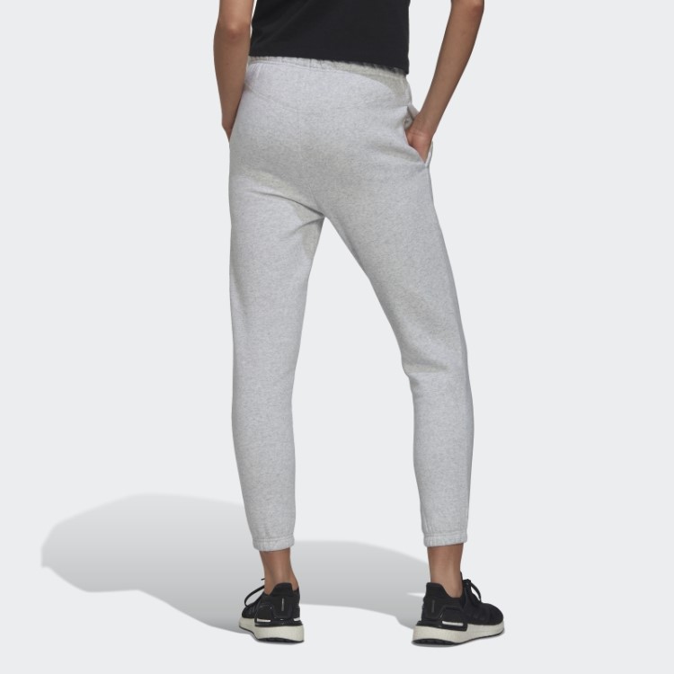 Calça Studio Lounge Regular Fit Cinza Claro Urze Adidas