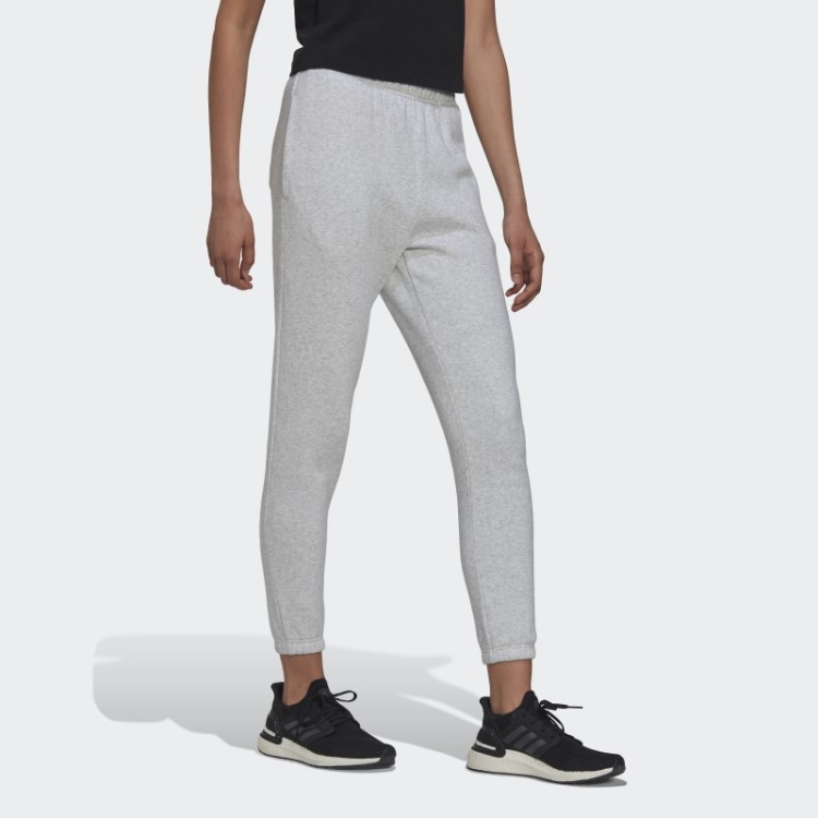 Calça Studio Lounge Regular Fit Cinza Claro Urze Adidas