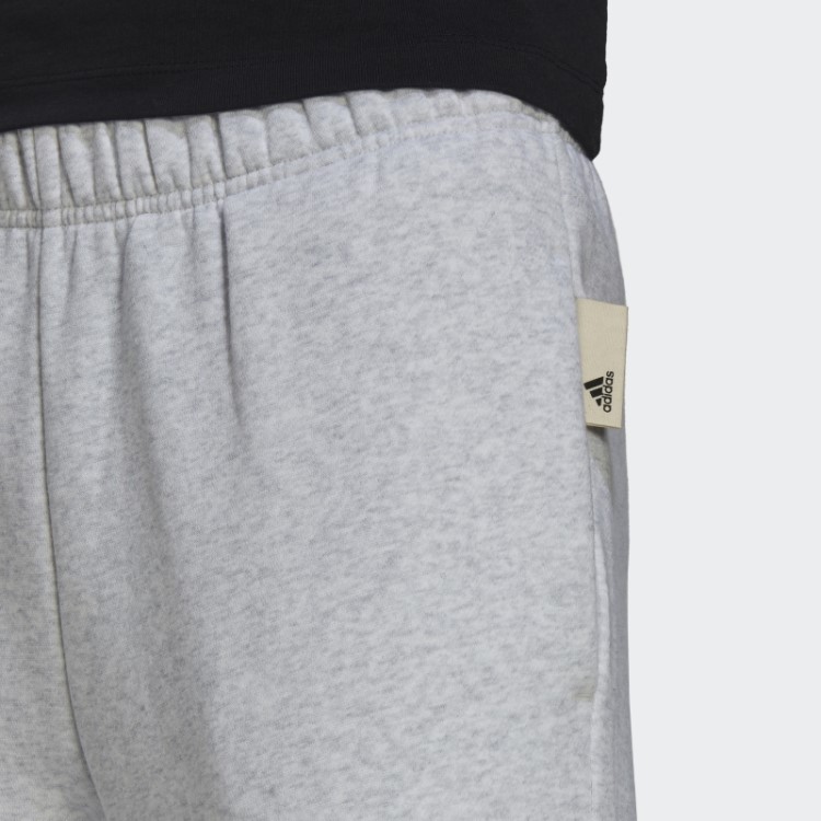 Calça Studio Lounge Regular Fit Cinza Claro Urze Adidas