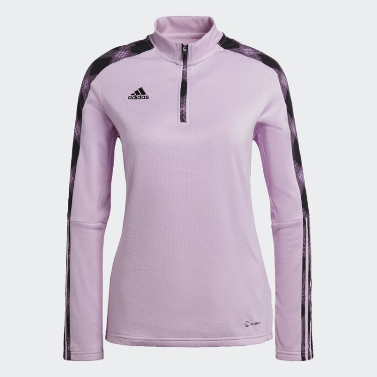 Camisa De Meia Camada De Lã Tiro Adidas Lilás