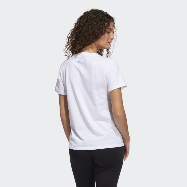 Camiseta Esportiva Branca Adidas Disney