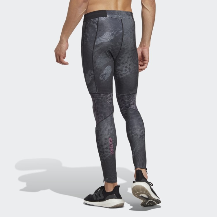 Adidas Adizero Sábado Leggings Longas Cinza