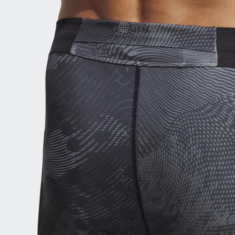 Adidas Adizero Sábado Leggings Longas Cinza