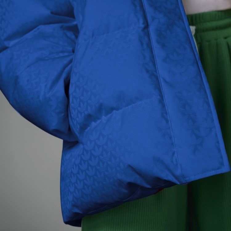 Jaqueta Adicolor Heritage Now Com Monograma Adidas Royal