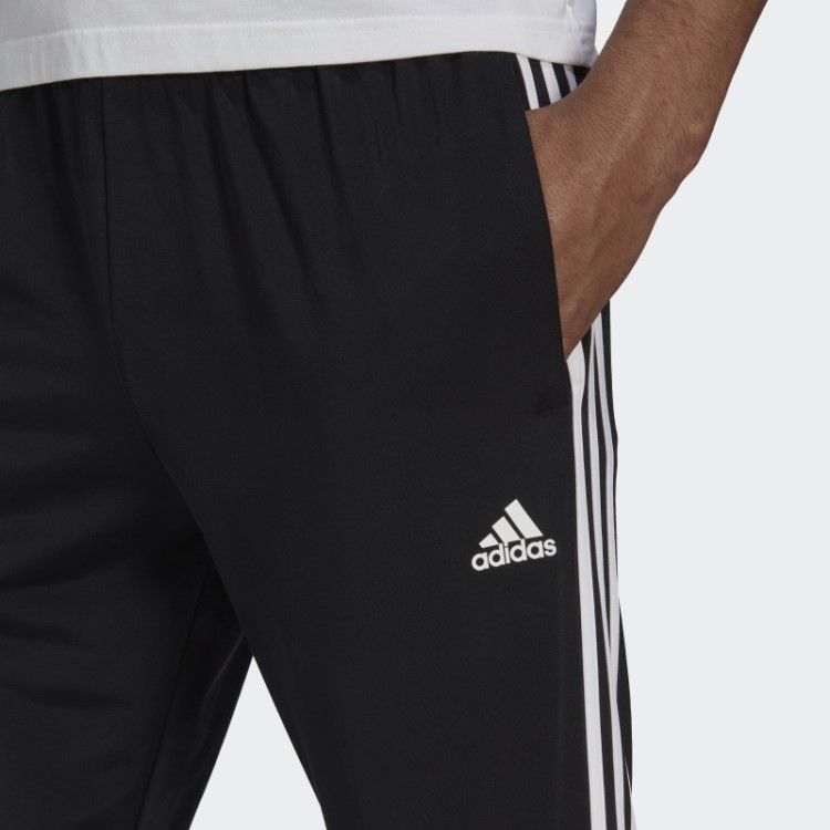 Calça Jogger Essencial Adidas 3 Listras Preta
