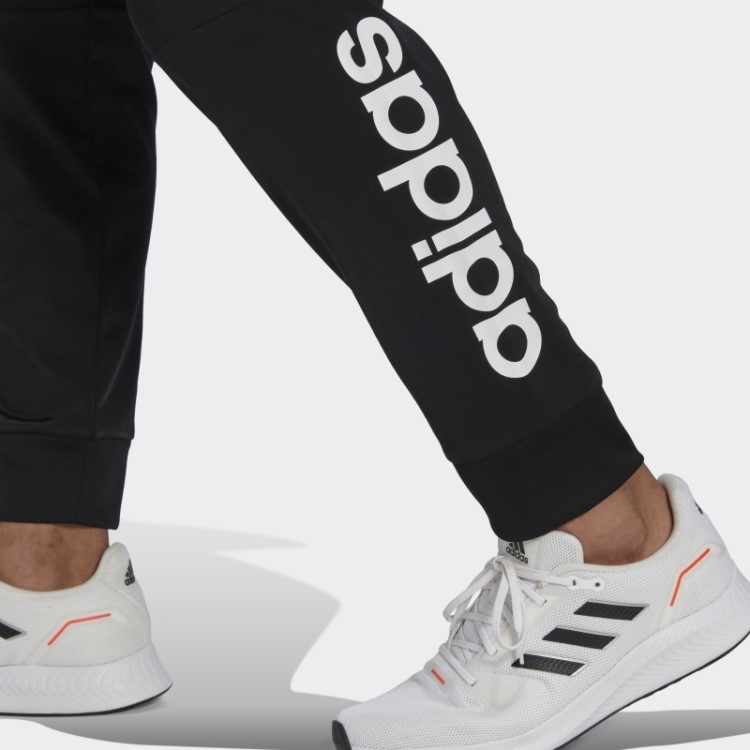 Calça Jogger Essencial Adidas 3 Listras Preta
