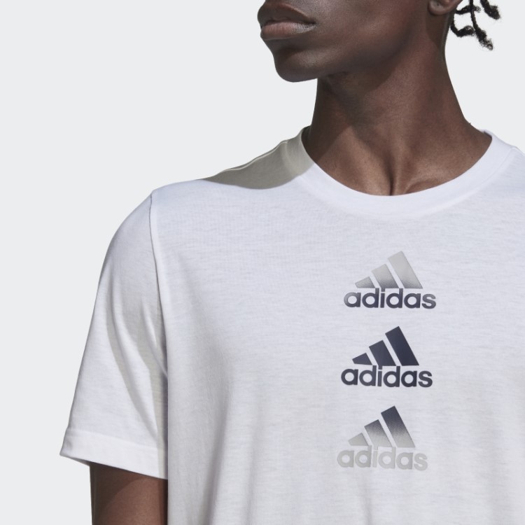 Projetado Para Mover Logo Tee Branco Adidas