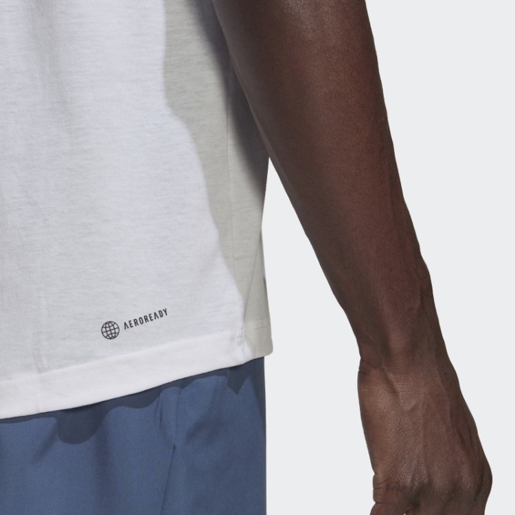 Projetado Para Mover Logo Tee Branco Adidas