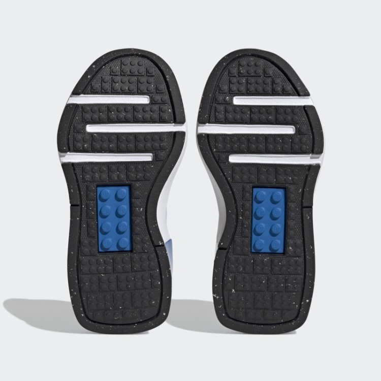 Branco Quente Adidas X Lego Tech Rnr Sapato Elástico E Top Strap