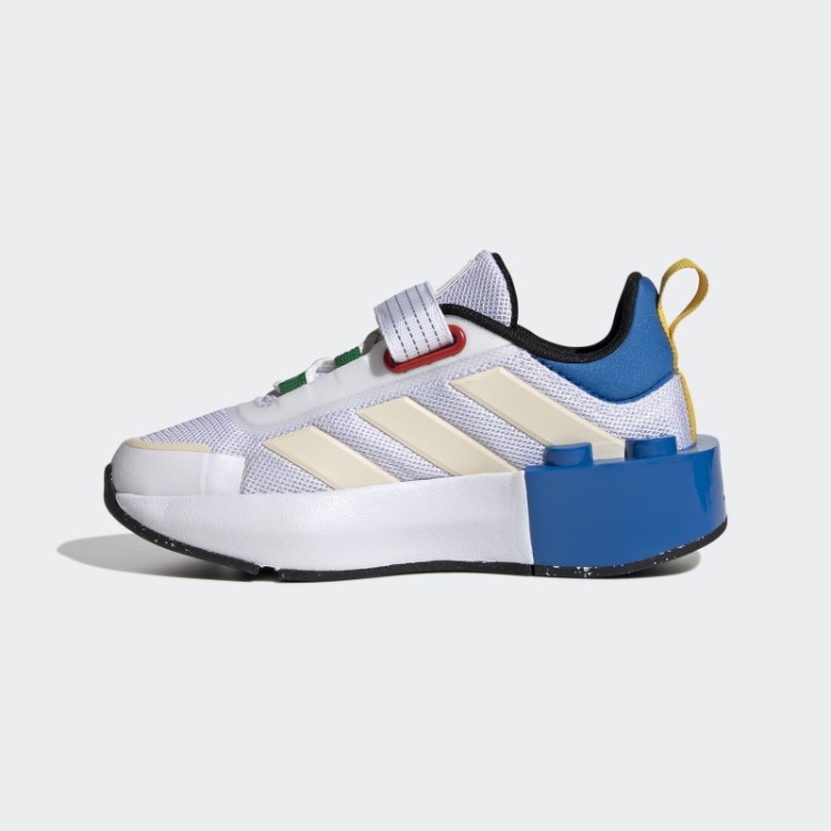 Branco Quente Adidas X Lego Tech Rnr Sapato Elástico E Top Strap