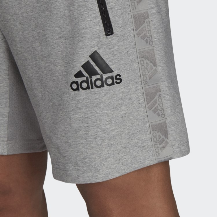 Aeroready Designed To Move Calção Sport Motion Logo Cinza Médio Adidas