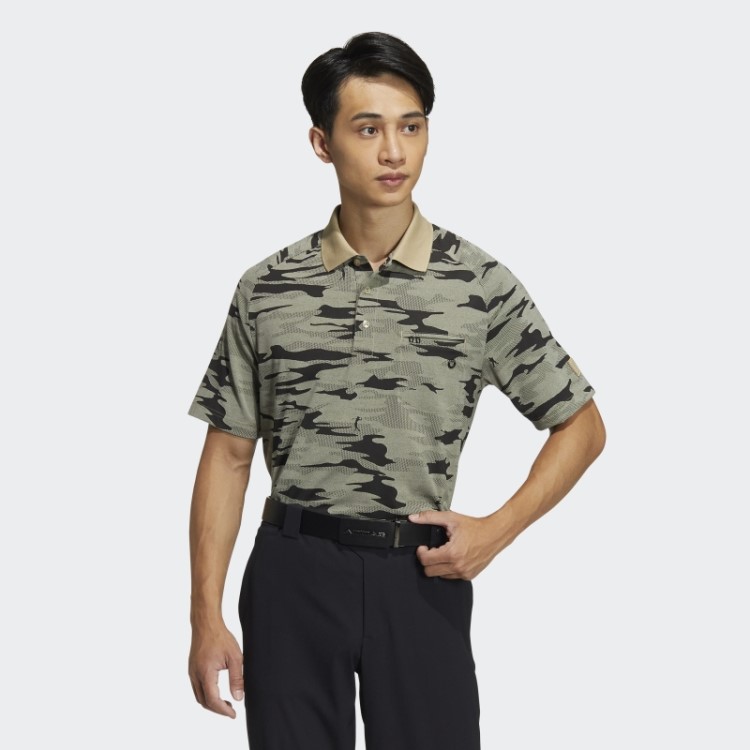 Camisa Polo Camuflada Adidas Hemp Go-to