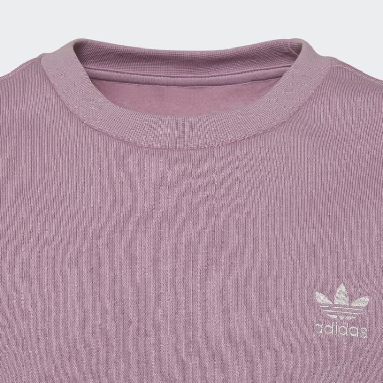 Moletom Adidas Lilac Adicolor Crew