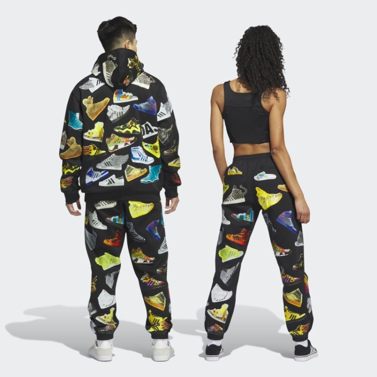 Calça Preta Adidas Jeremy Scott Archive